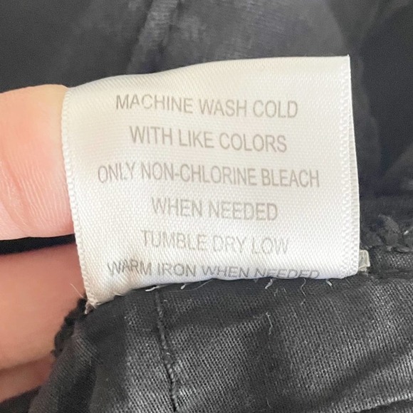 MODCLOTH Black High Rise Skinny Slacks Size 6 - Picture 7 of 7